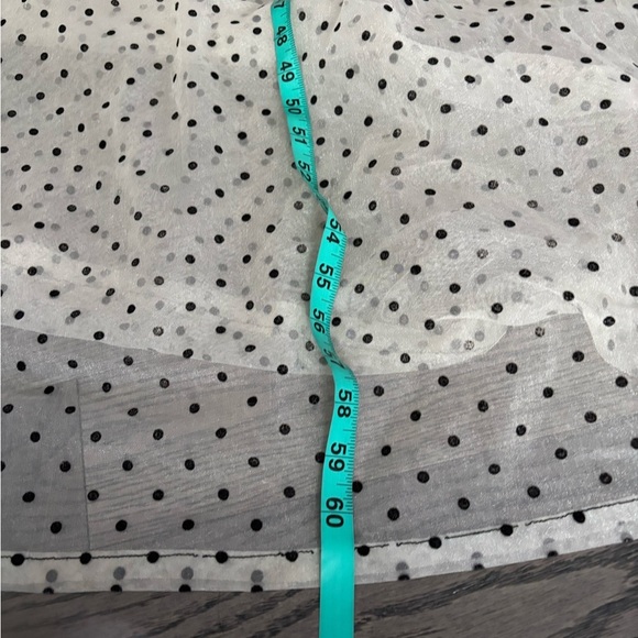 Luxury agbada silk sheer polka dot kaftan maxi dress - Picture 10 of 14